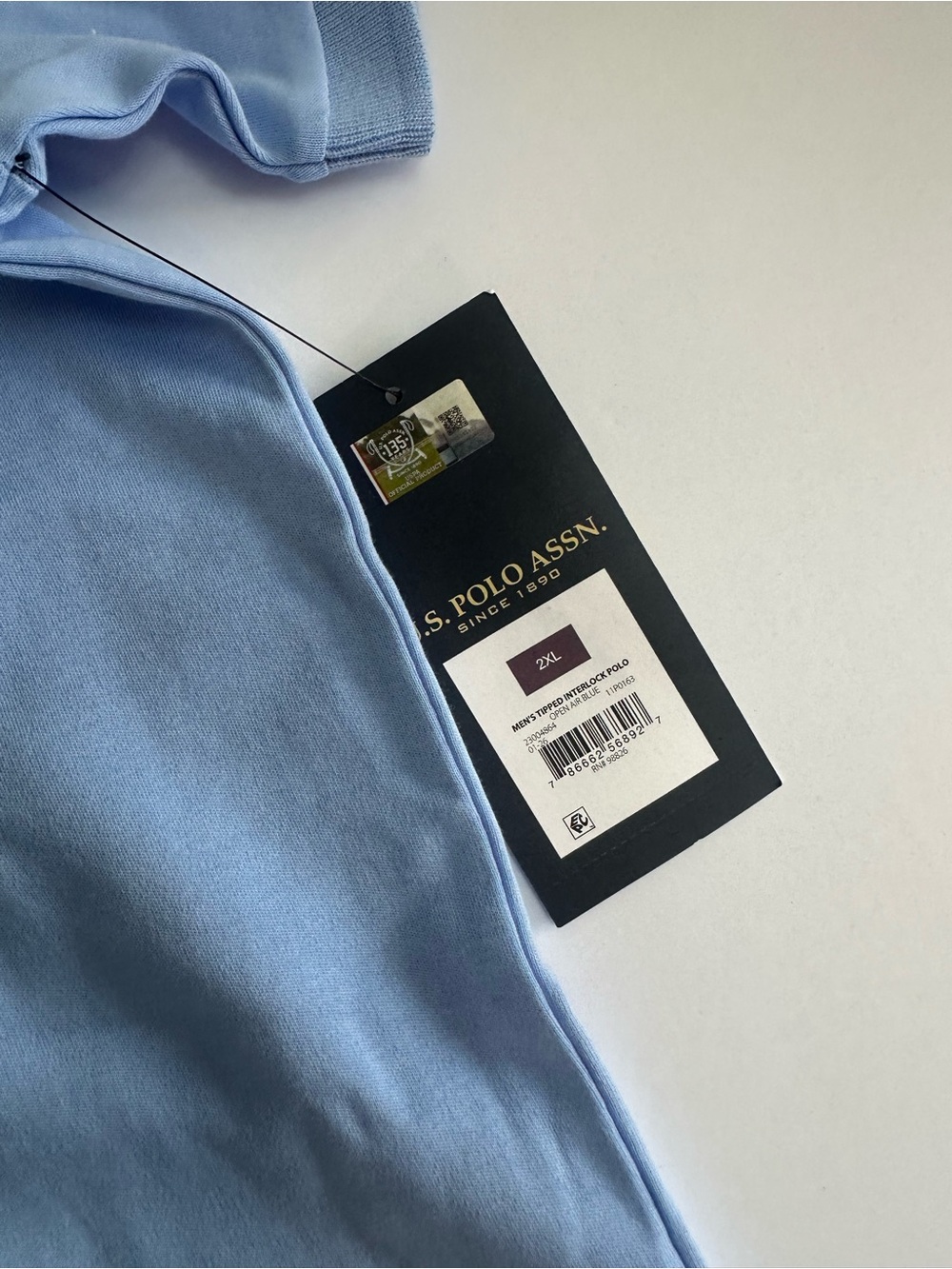 U.S. Polo Assn. Light Blue Men’s Polo Shirt